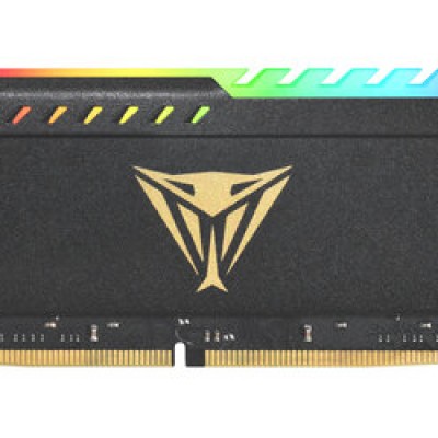 Memoria RAM Patriot Viper Steel RGB DDR4 - 3200MHz - 64GB (2x 32GB) - Non-ECC - CL18  - PVSR464G320C8K