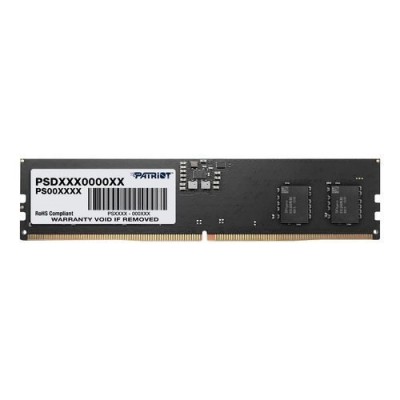 Memoria RAM PATRIOT Signature - DDR5 - 16GB - 5200MHz - UDIMM - Para PC - PSD516G520081