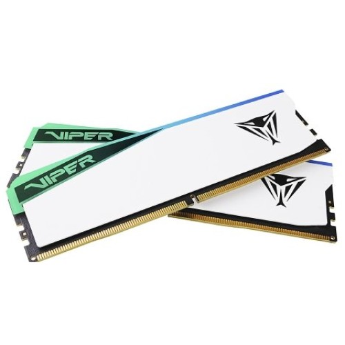 Memoria RAM Patriot Viper Elite 5 DDR5 32GB 6200MHz Kit 2x16GB Blanco