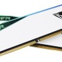 Memoria RAM PATRIOT Viper Elite 5 - DDR5 - 32GB (2x16GB) - 6200MHz - UDIMM - para PC - Blanco - PVER532G62C42KW