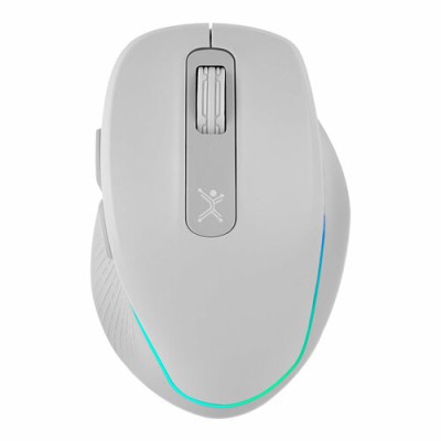Mouse Perfect Choice Lumiere Pro - Inalámbrico - USB - Blanco - PC-044901