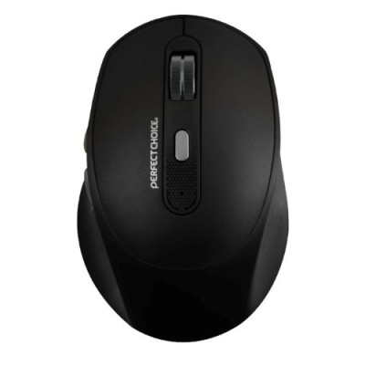 Mouse Perfect Choice Clix - Inalámbrico - USB - 6 Botones - Negro - PC-045144