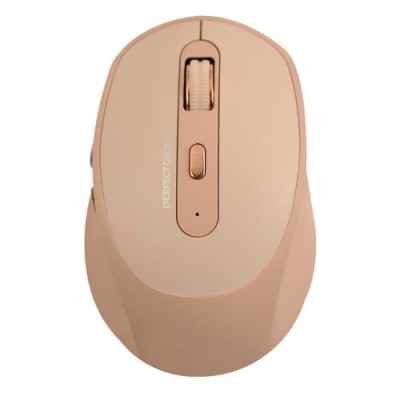 Mouse Perfect Choice Clix - Inalámbrico - USB - 6 Botones - Caqui - PC-045151