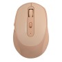 Mouse Perfect Choice Clix - Inalámbrico - USB - 6 Botones - Caqui - PC-045151