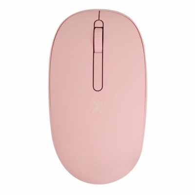 Mouse Perfect Choice Whisper - Inalámbrico - USB-C/A - Rosa - PC-045182