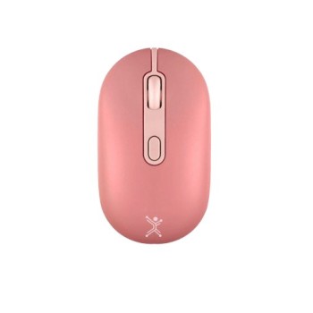 Mouse Perfect Choice Inalámbrico USB Rosa PC-045267 - 1600 DPI Recargable