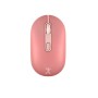 Mouse Perfect Choice PC-045267 - Inalámbrico - USB - Rosa - PC-045267