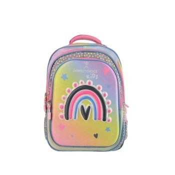 Mochila Perfect Choice 15.6 pulgadas Multicolor Escolar Modelo PC-084396