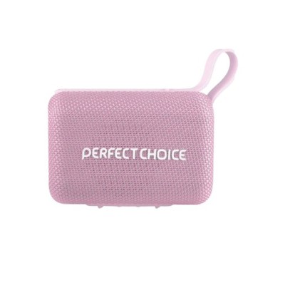 Bocina Portátil Perfect Choice PC-113300 - Bluetooth - USB-C - 10W - Rosa - PC-113300