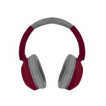 Audífonos Perfect Choice Soundia - Inalámbrico - Bluetooth - Rojo - PC-117162