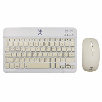 Kit de Teclado y Mouse Perfect Choice Genova - Inalámbrico - Español - Gris - PC-201267