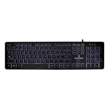 Teclado Perfect Choice PC-201304 - con Iluminación en Teclas - para Oficina - Blacklight - PC-201304