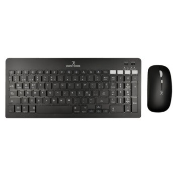 Kit Teclado y Mouse Perfect Choice Zebrary - Inalámbrico - PC-201373