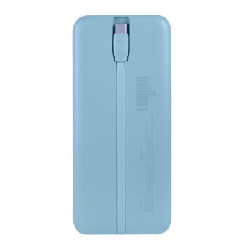 Power Bank Perfect Choice PC-241102 - 10000mAh - USB-A - USB-C - Azul - PC-241102