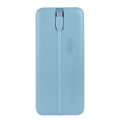 Power Bank Perfect Choice PC-241102 - 10000mAh - USB-A - USB-C - Azul - PC-241102