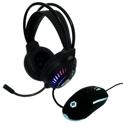 Kit Gamer Vortred Raito - Mouse - Diadema - RGB - Alámbrico - V-930648