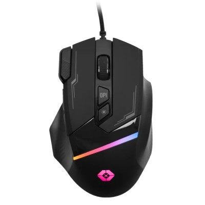 Mouse Gamer Vortred Trapper Extreme - Alámbrico - 8 Botones - RGB - V-930709