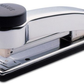 Engrapadora Pilot 401 Golpe Cromada Tira Completa