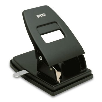 Perforadora Pilot PM-8 - 2 Orificios - Base Anti Derrapante - Hasta 30 Hojas - P1070