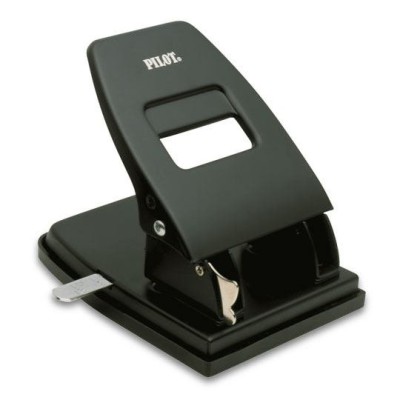 Perforadora Pilot PM-8 - 2 Orificios - Base Anti Derrapante - Hasta 30 Hojas - P1070