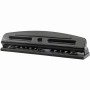 Perforadora Pilot PM-1030 - 3 Perforaciones - Punzones de 7 mm - Separación Ajustable - Hasta 10 Hojas - P1084