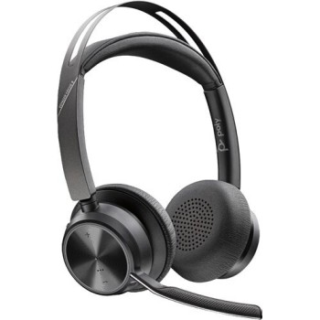 Diadema Poly Voyager Focus 2 - Inalámbrico - USB A - Bluetooth - Micrófono - 76U46AA