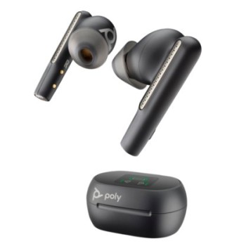 Auriculares Poly Voyager Free 60+ - Bluetooth - Negro - 7Y8G3AA