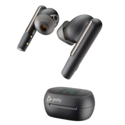 Auriculares Poly Voyager Free 60+ - Bluetooth - Negro - 7Y8G3AA Auriculares Poly Voyager Free 60+ - Bluetooth - Negro - 7Y8G3AA