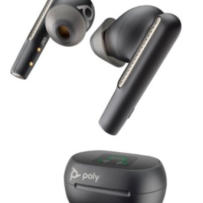 Auriculares Poly Voyager Free 60+ - Bluetooth - Negro - 7Y8G3AA
