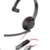 Diadema Poly Blackwire 5210 - Alámbrico - USB-C/A - Conector 3.5mm - Micrófono - 8X230AA Diadema Poly Blackwire 5210 - Alámbrico - USB-C/A - Conector 3.5mm - Micrófono - 8X230AA