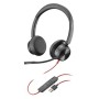 Diadema Poly Blackwire 8225 - Alámbrico - USB-A - Micrófono - Certificado para Microsoft Teams - 772K3AA