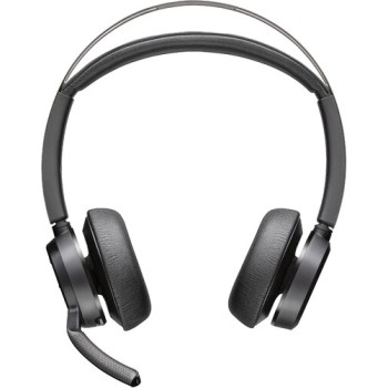 Diadema Poly Voyager Focus 2-M - Inalámbrico - Micrófono - Certificación con Microsoft Teams - 77Y90AA