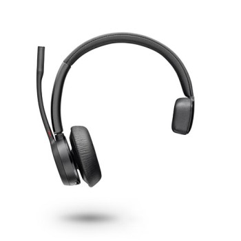 Diadema Poly Voyager 4310-M - Inalámbrico - Micrófono - Negro - Certificación con Microsoft Teams - 77Y91AA