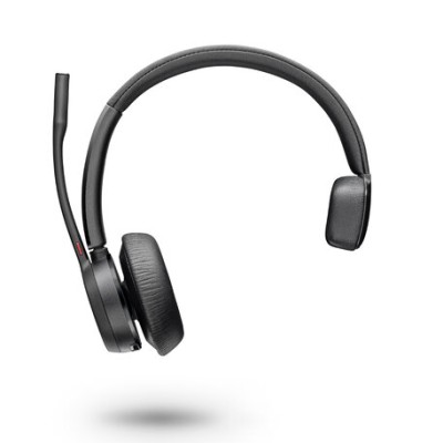 Diadema Poly Voyager 4310-M - Inalámbrico - Micrófono - Negro - Certificación con Microsoft Teams - 77Y91AA