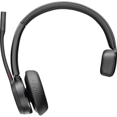 Diadema Poly Voyager 4310 - Inalámbrico - USB A - Bluetooth - Micrófono - Adaptador BT700 - Soporte de carga - 77Y92AA