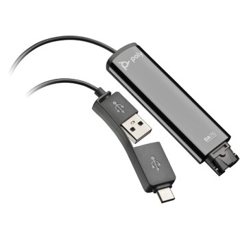 Adaptador Poly DA75 - USB A / USB C a QD - 786C6AA