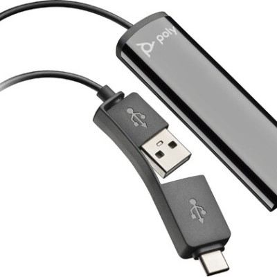 Adaptador Poly DA75 - USB A / USB C a QD - 786C6AA