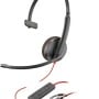 Diadema Poly Blackwire 3210 - Alámbrico - USB-C/A - Micrófono - 8X214A6