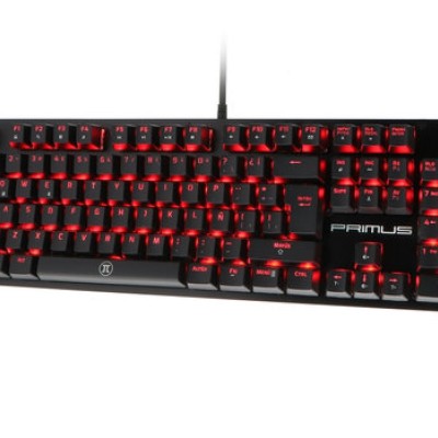 Teclado Gamer Primus Gaming Ballista100T - Alámbrico - Multimedia - LED Rojo - Switch Rojo - PKS-101S Teclado Gamer Primus Gaming Ballista100T - Alámbrico - Multimedia - LED Rojo - Switch Rojo - PKS-101S