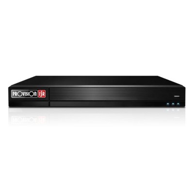 NVR Provision-ISR NVR12-16400PFAN(1U) - 16 Canales - Hasta 10TB - HDMI - VGA - NVR12-16400PFAN(1U)