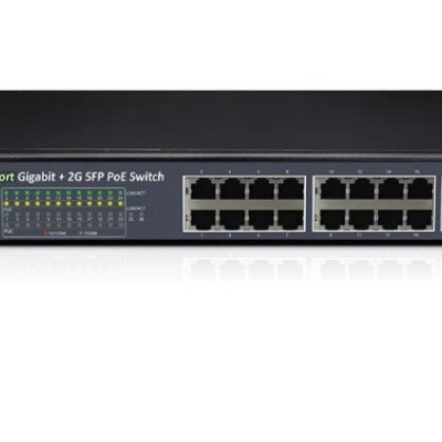 Switch Provision-ISR PoES-24370GCL+2SFP - 24 Puertos - Gigabit - 2 SFP - Gestionado - POES-24370GCL+2SFP Switch Provision-ISR PoES-24370GCL+2SFP - 24 Puertos - Gigabit - 2 SFP - Gestionado - POES-24370GCL+2SFP
