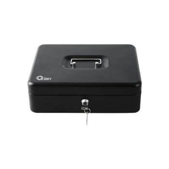 Cajon de Dinero QIAN QOC-143LK - 4 Billetes - 5 Monedas - Negro - QOC-143LK