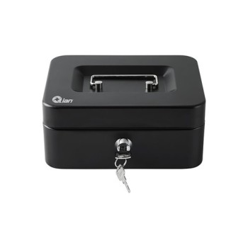 Cajon de Dinero QIAN QOC-143SK - 5 Billetes - 5 Monedas - Negro - QOC-143SK