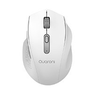 Mouse Quaroni MICTB1 - Inalámbrico - Blanco - MICTB1