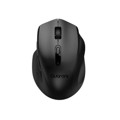 Mouse Quaroni MICTN1 - Inalámbrico - USB - Negro - MICTN1