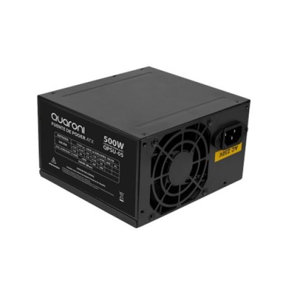 Fuente de Poder Quaroni QPSU-05 - 500W - ATX- 24 Pin - 2 SATA - QPSU-05