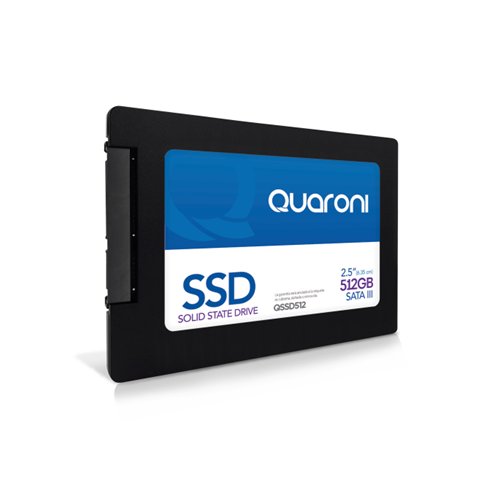 SSD Quaroni QSSD512 512GB 2.5 pulgadas SATA III - Unidad de Estado Sólido
