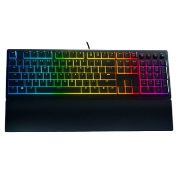 Teclado Gamer Razer Ornata V3 - Alámbrico USB con Retroiluminación RGB y Perfil Bajo - Modelo RZ03-04471100-R311
