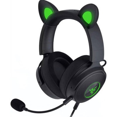 Diadema Gamer Razer Kraken Kitty V2 Pro - Alámbrico - Micrófono - RGB - RZ04-04510100-R3U1