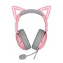 Diadema Gamer Razer Kraken Kitty V2 - Alámbrico - USB - Micrófono - Rosa Cuarzo - RZ04-04730200-R3U1